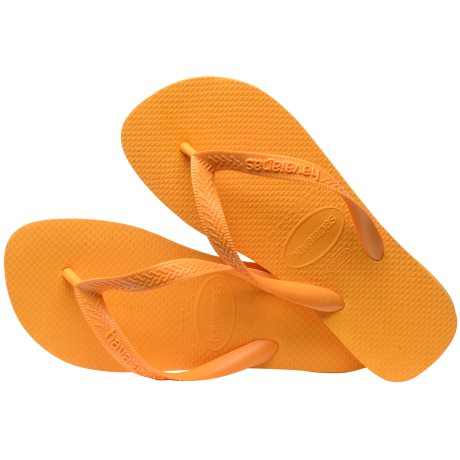 Ojota Unisex Havaianas Havaiana Top Anaranjado - Amarillo Cítrico