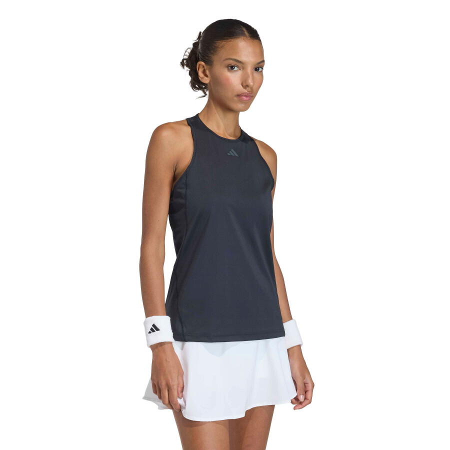 Musculosa de Mujer Adidas Club Tank Negro