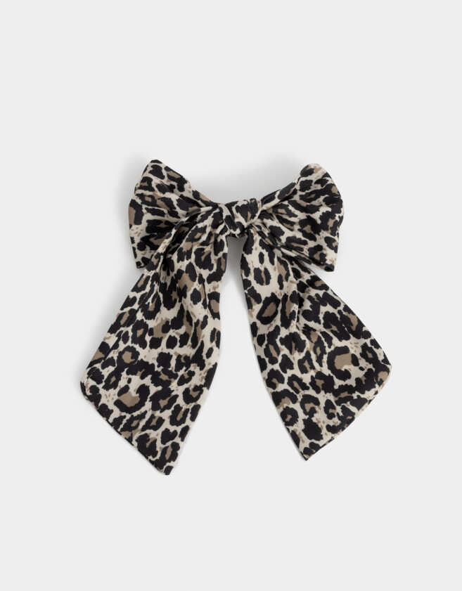 Hebillas Francesas Animal Print Hebilla Francesa Moño Animal Print - Estampado Animal Print