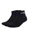 Medias Unisex Adidas C Lin Ankle 3P Negro - Blanco