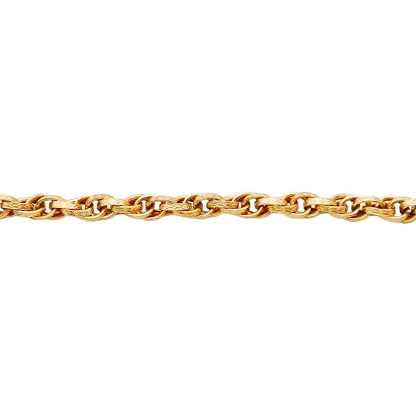 Pulsera Tejida doble-Oro bajo-Sin Piedra-PU8081 sinpiedra