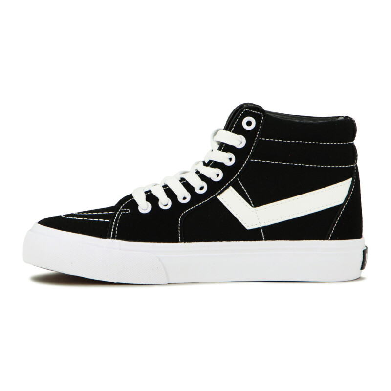 Pony Bota casual lona Unisex - Negro Negro