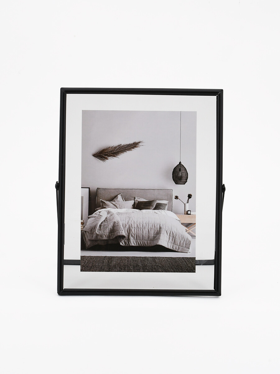 PORTARRETRATO METAL - NEGRO 