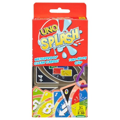 Juego De Cartas Uno DHW42 Splash Resistentes Al Agua Ub 001