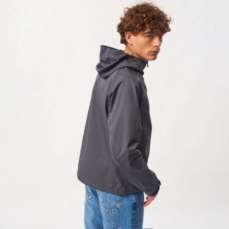 Campera Wrangler de Hombre - JACKET ASHER - W70056DARKGREY GRIS OSCURO