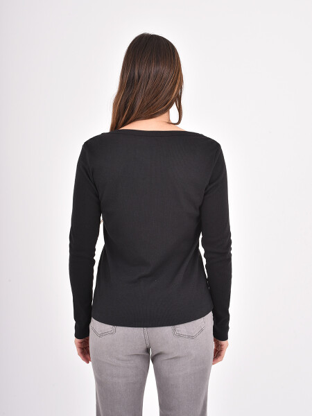 REMERA ISABEL NEGRO