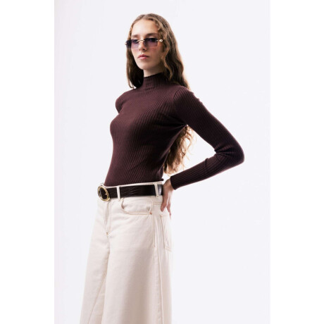 Polera Luna Brownie