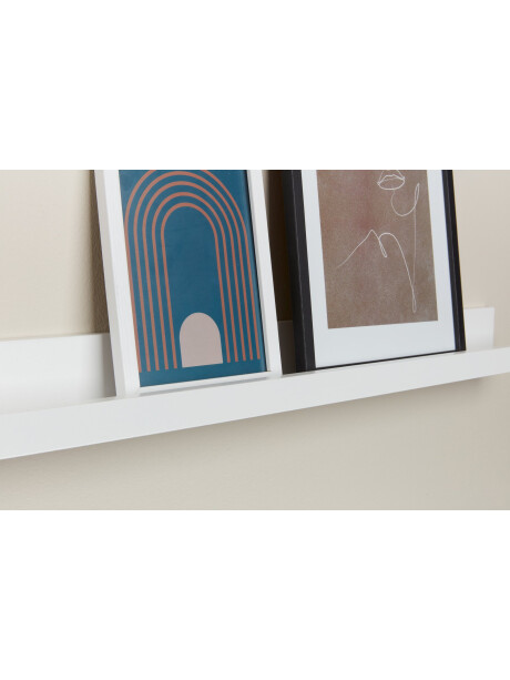 Estante para cuadros AVNEDE 115x7 blanco Estante para cuadros AVNEDE 115x7 blanco