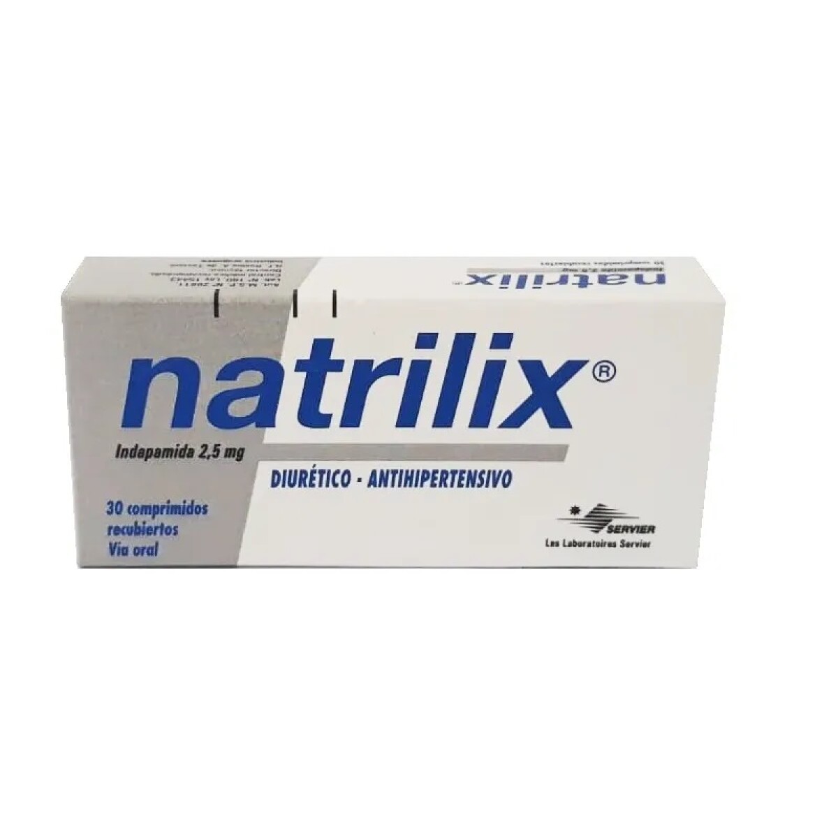 Natrilix 2.5 Mg. 30 Grageas 