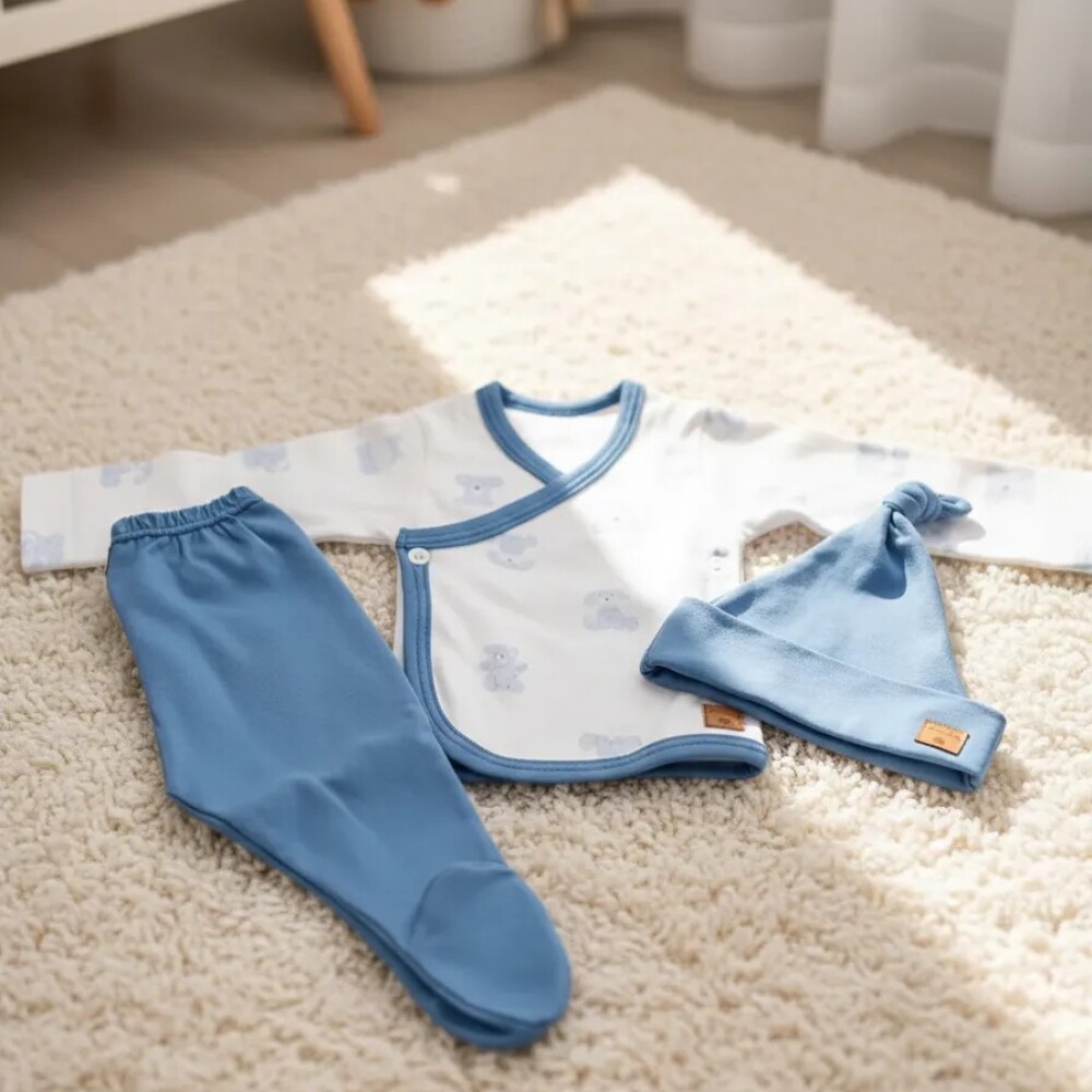 Primer muda PILIM estampada azul
