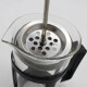 Cafetera francesa de vidrio y plástico 350 ml NEGRO