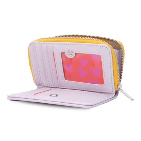 Billetera Malu Azul Francia Lila y Maiz