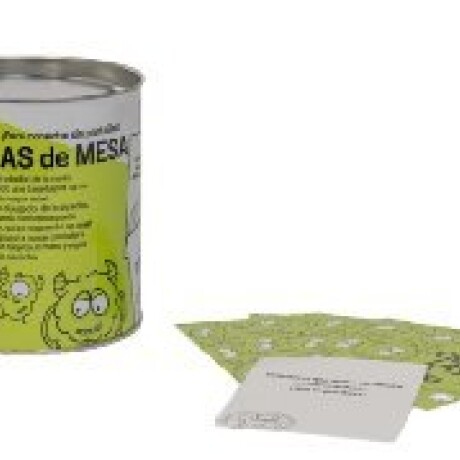 CHARLAS DE MESA LATA ¡PARA CONECTAR SIN PANTALLAS! CHARLAS DE MESA LATA ¡PARA CONECTAR SIN PANTALLAS!