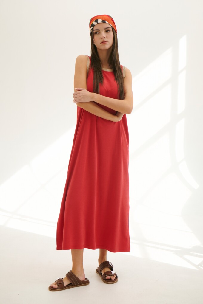 VESTIDO CAMILA ROJO