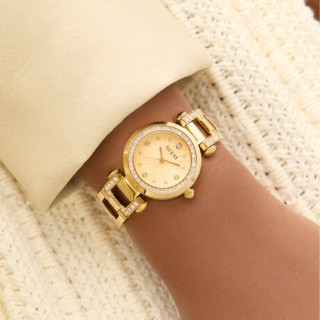 Reloj GUESS GW0869L4 en Acero Oro Esfera 30mm 0