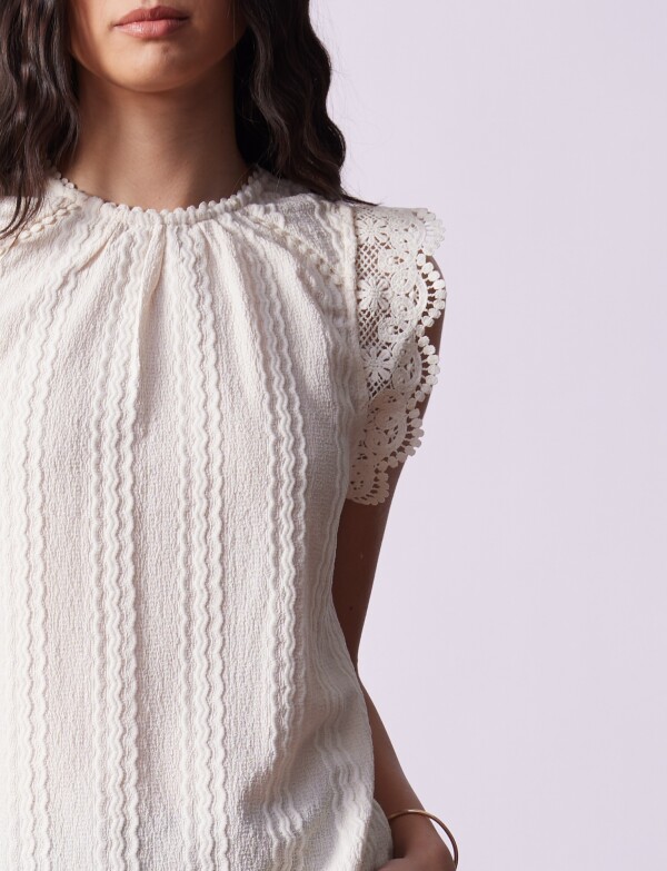 Blusa Puntilla CRUDO