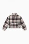 Buzo cuadros tartan NEGRO