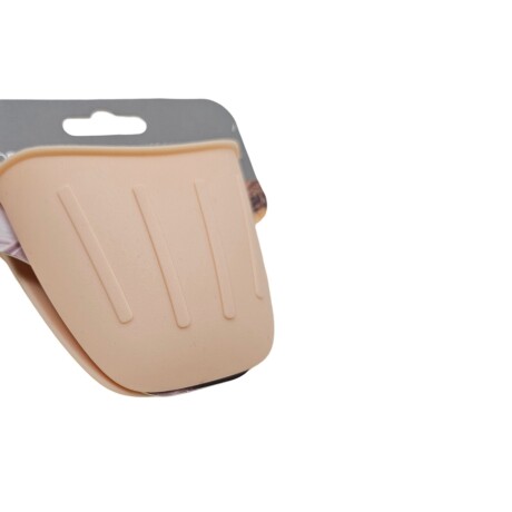 Manopla Agarradera de Silicona para Horno Cocinar Repostería Salmón