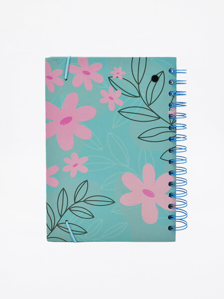 AGENDA ROMANTIC FLOWER 2027 VERDE AQUA