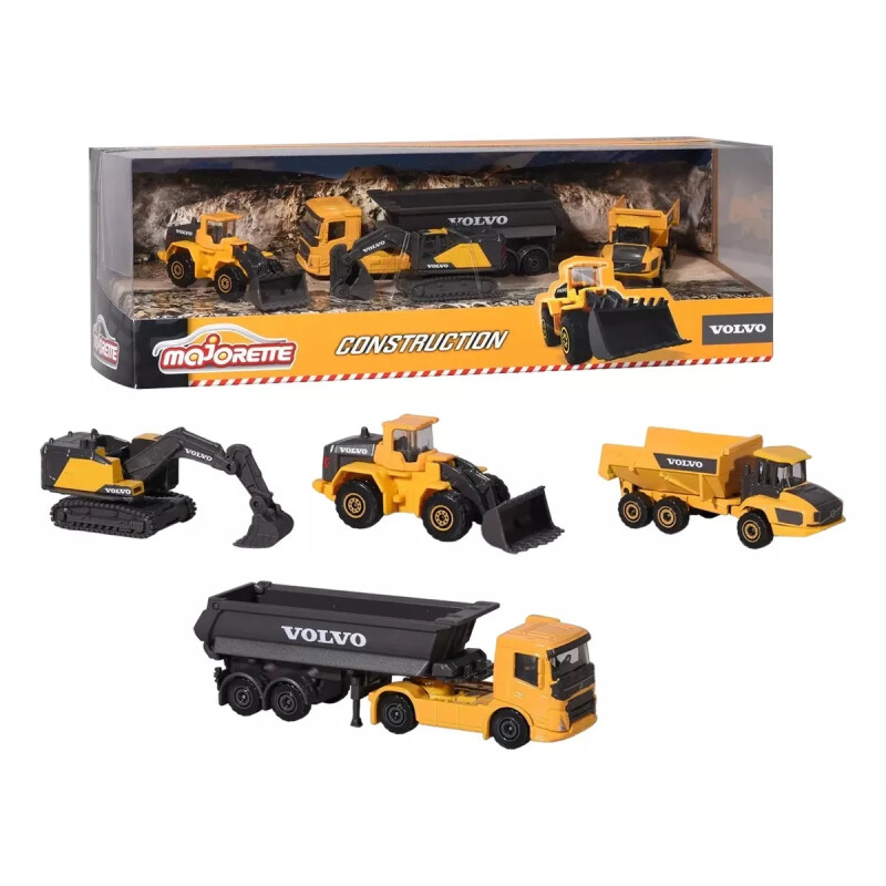 Pack X4 Vehículos De Construcción Volvo Pack X4 Vehículos De Construcción Volvo