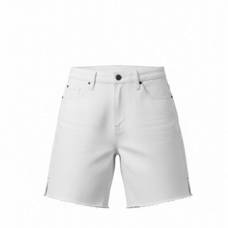 Bermuda Jean Niña N+ Blanco