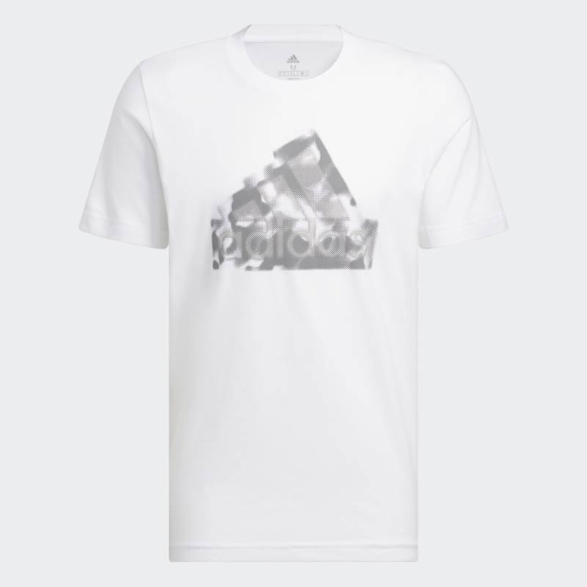Remera Adidas Polo Logo - Blanco 