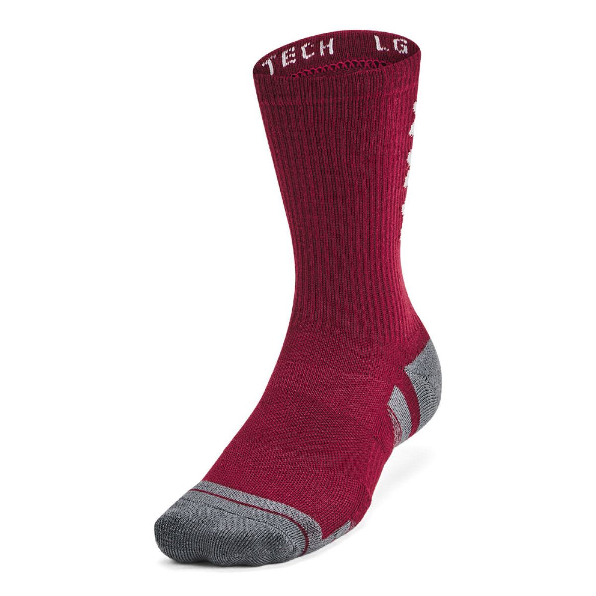 UA Perf Tech Nov 3pk Crew-PNK - RED-625 