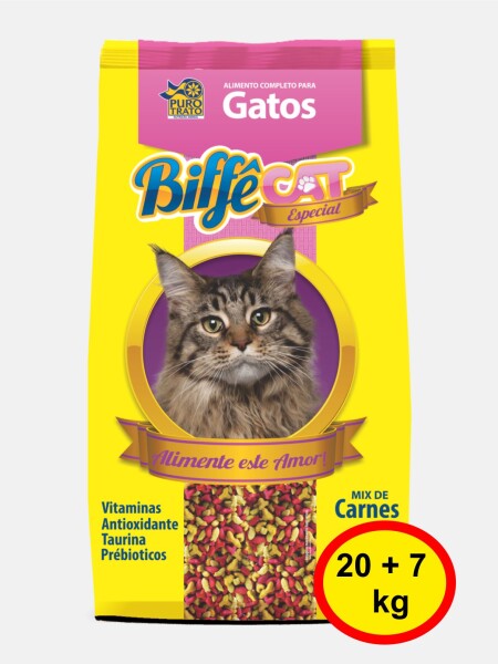 PROMO 20+10.1 kgs Alimento de GATO - Biffé Cat PROMO 20+10.1 kgs Alimento de GATO - Biffé Cat