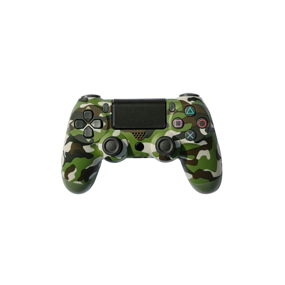Joystick compatible para PS4 camuflaje verde 