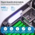 Skate Electrico Hoverboard Musica Bluetooth Luz Patineta 10" Variante Color Blanco