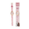 Reloj de pulsera Miss Melody Top Model Flores y rosa