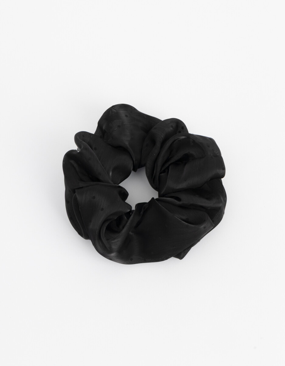 Scrunchie Con Lunares 