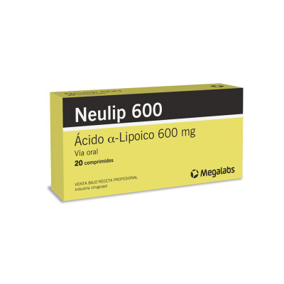 Neulip 600 Mg. 20 Comp. Neulip 600 Mg. 20 Comp.
