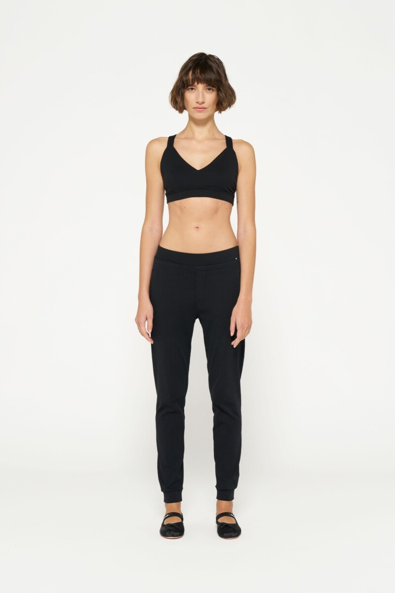TOP BRA Negro
