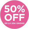 Promo 2da al 50%