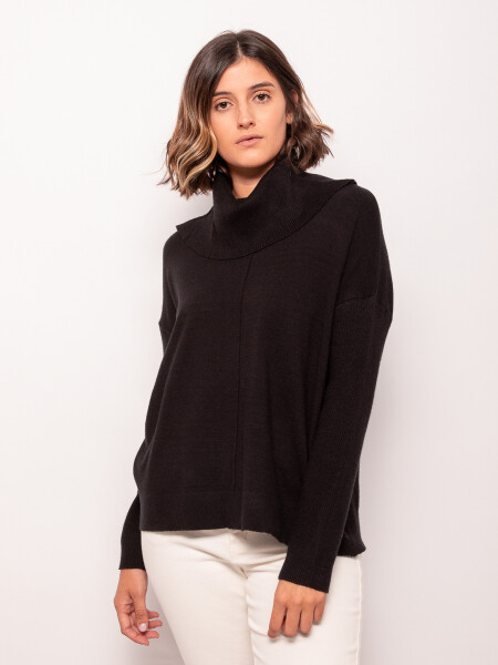 POLERA TULIPAN Negro