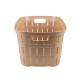 Cesto para ropa símil bambú 40 lts MARRON CLARO