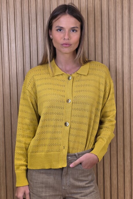 Cardigan Catalina Pistacho