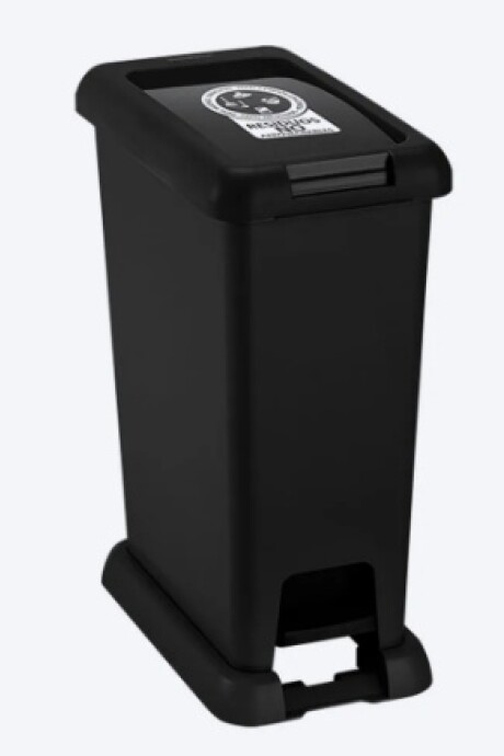 Basurero Pedal 20l Negro Basurero Pedal 20l Negro