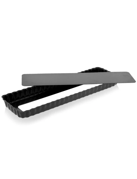 TARTERA RECTANGULAR DESMONTABLE ANTADHERENTE 35x11x2.5CM TARTERA RECTANGULAR DESMONTABLE ANTADHERENTE 35x11x2.5CM