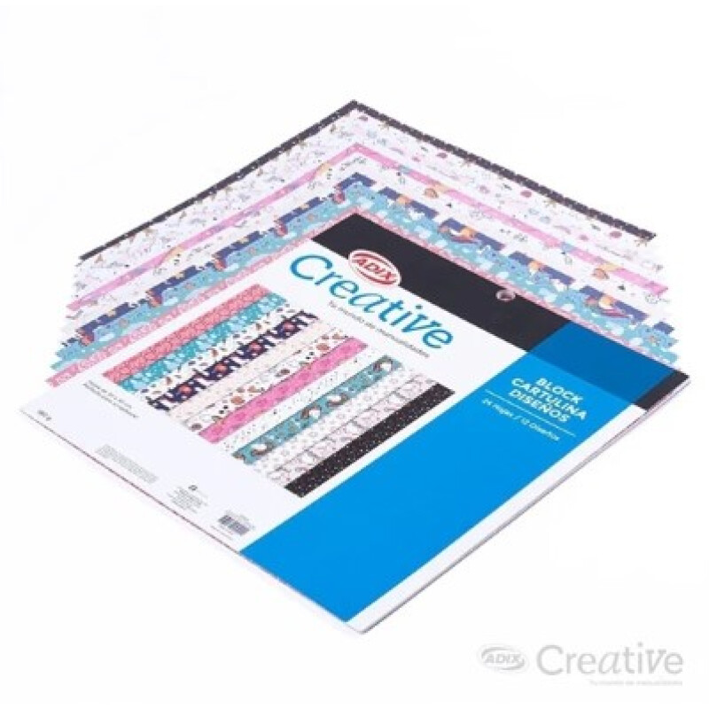 Block Creative 30x30 180 gr 24 Hojas Creative Block Creative 30x30 180 Gr 24 Hojas Creative