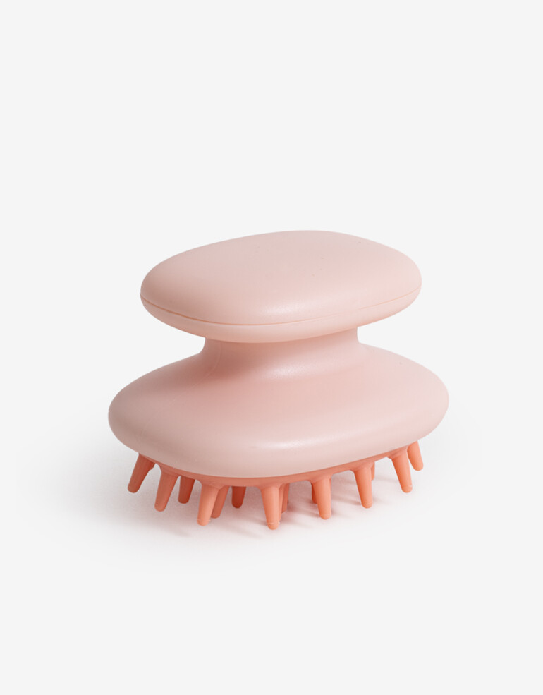 Complementos de Cosmética Herramientas capilares Masajeador Capilar Para Ducha - Coral Claro