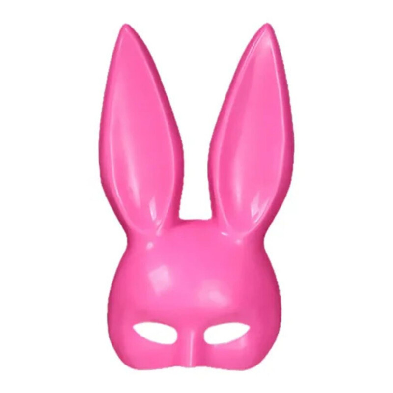 Antifaz Diseño Conejo Rosa