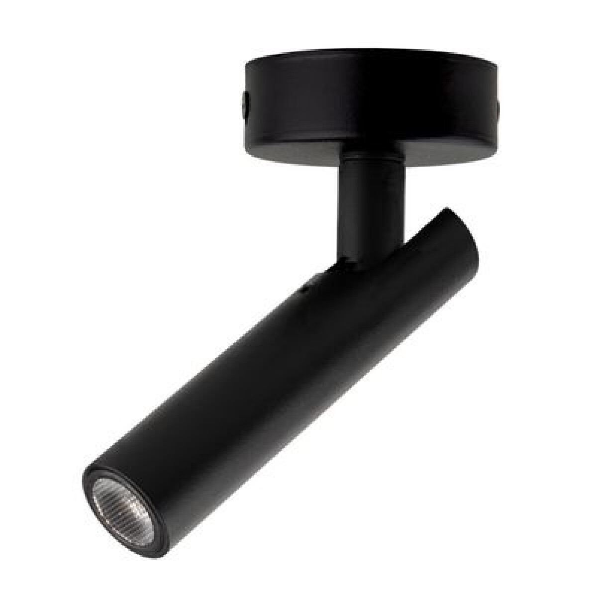 SPOT LED PETIT 2W ALUMINIO REDONDO ADOSAR 3.000K IP20 NEGRO 
