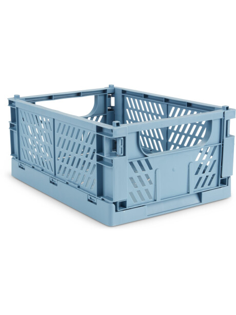 Cesta MILAS A25xL34xA15cm plegable azul Cesta MILAS A25xL34xA15cm plegable azul