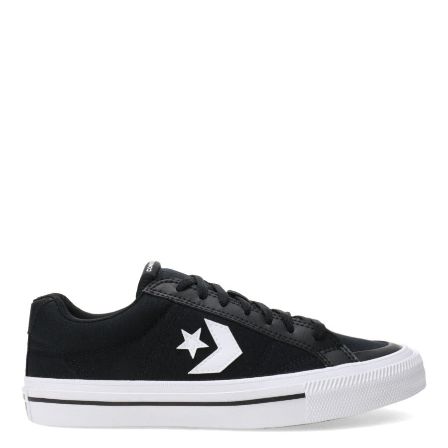 Championes Unisex Converse Sport Casual OX Negro - Blanco