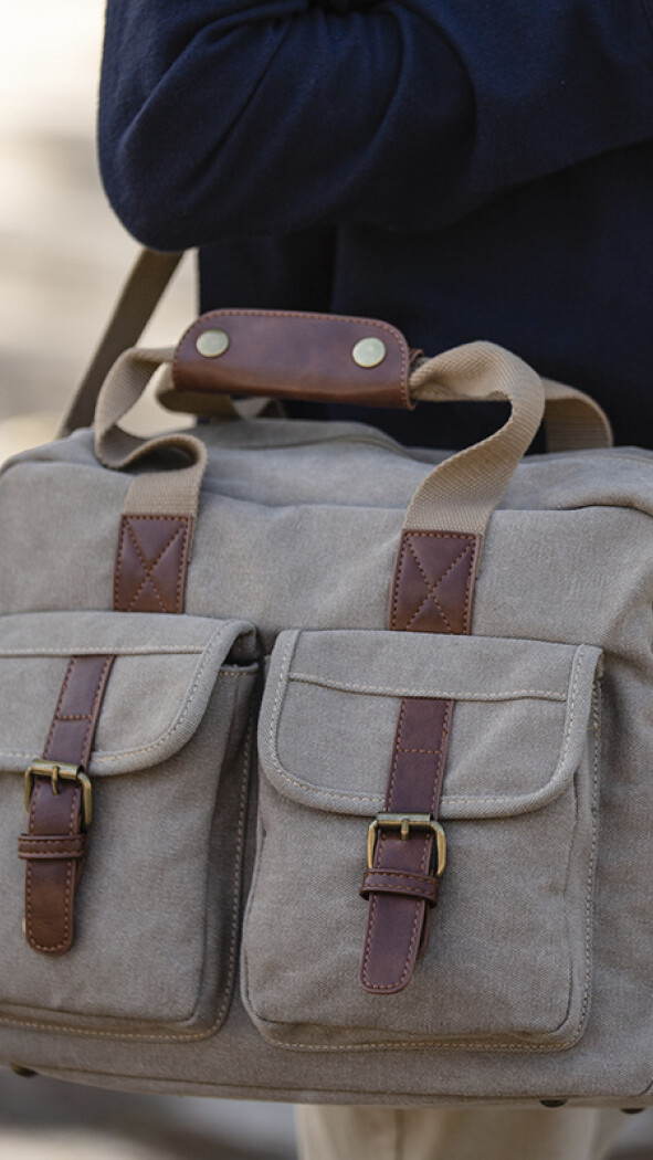 BOLSO CANVAS SIERRA NEVADA KAKI