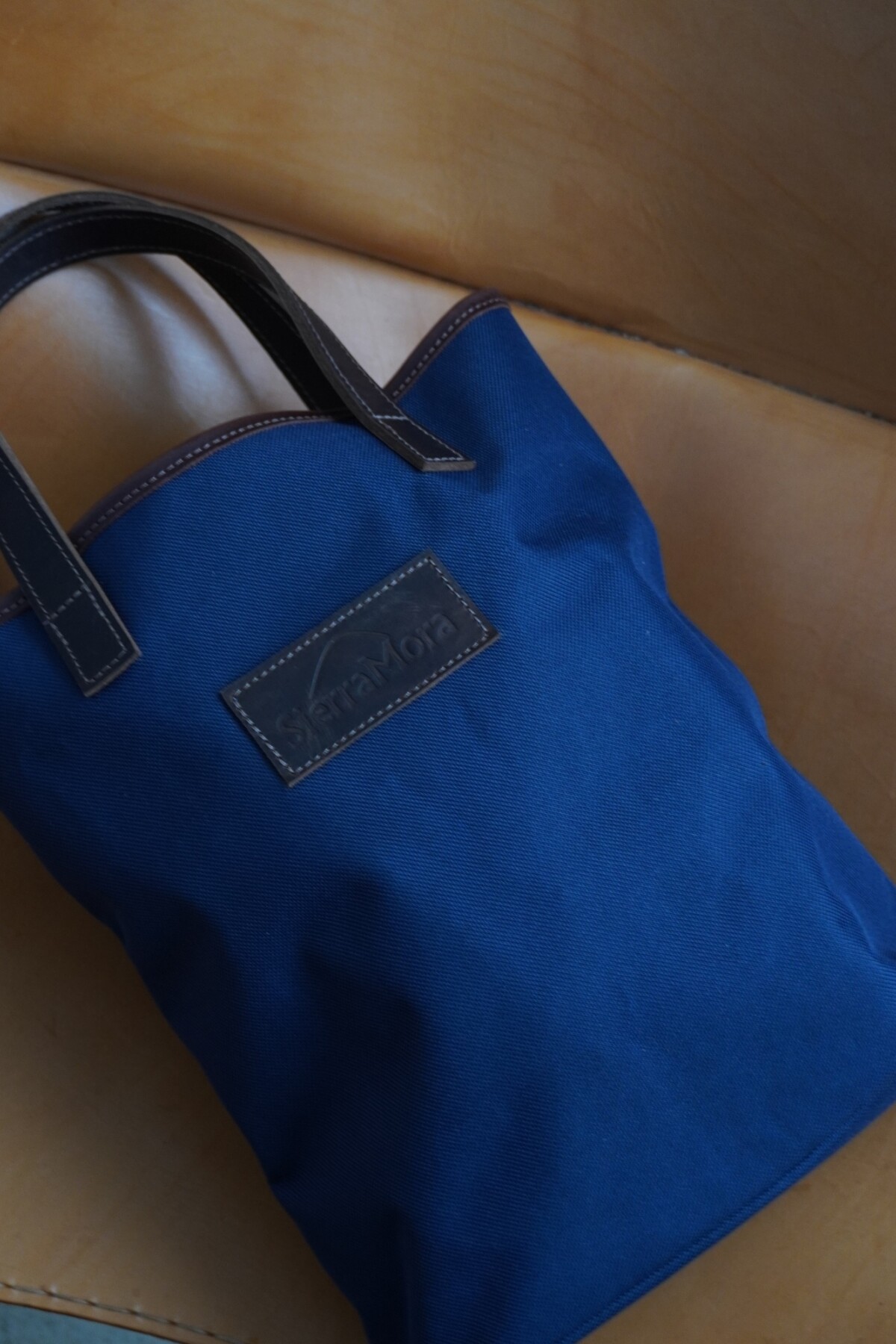 Matera Lona Chocolate / Azul