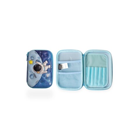 Cartuchera Infantil Brio TCPL03-AST 22X15CM 1 Cierre ASTRONAUTA