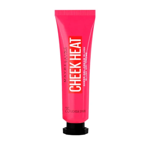 Rubor en Crema Maybelline Cheek Heat - 25 Fucsia Spark 001